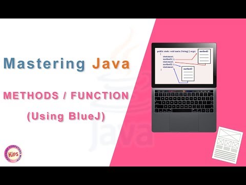 Mastering Java Methodsfunctions Using Bluej