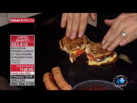 HSN | Kitchen Innovations Celebration featuring Blackstone Griddle 07.03.2017 - 12 AM