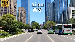 In ShaanXi province. With Chinese Street View . . . Xi'An city drive