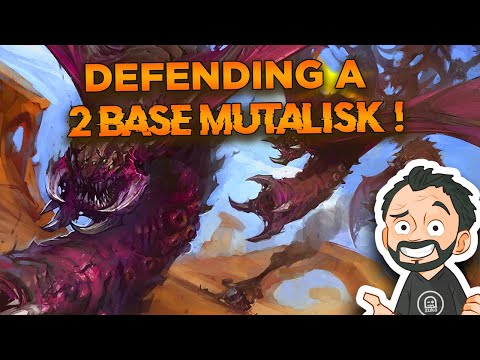 StarCraft 2 - PvZ - How To Defend a 2-BASE MUTALISK! (Guide)