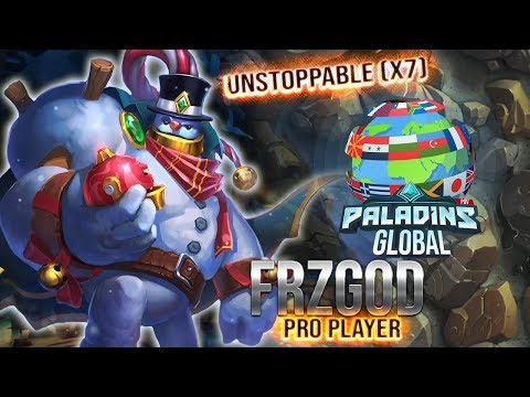 frzgod Ranked Bomb KING Pro player SSG Paladins POV GLOBAL
