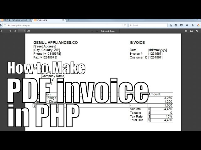 phpReportLib download PHP Script