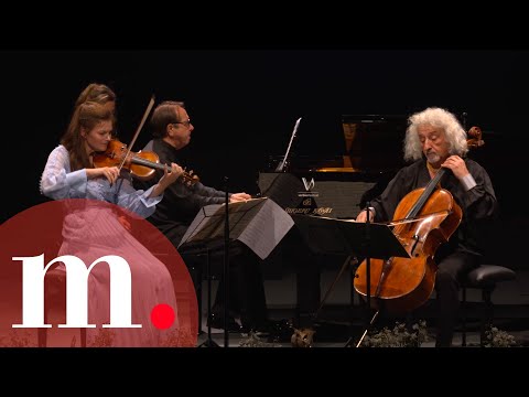 Janine Jansen, Mischa Maisky, and Mikhail Pletnev perform Tchaikovsky's Trio in A Minor - VF 2021