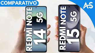 Redmi Note 14 5G vs Redmi Note 15 5G - Comparativo