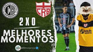 ASA 2 X 0 CRB | MELHORES MOMENTOS | COPA DO NORDESTE | 09 04 2026 | 96 FM