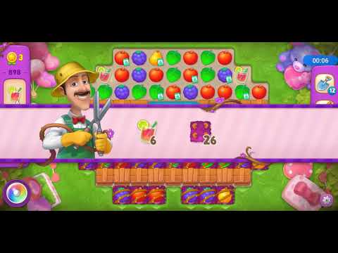 Gardenscapes SUPER HARD LEVEL 898 NO BOOSTERS