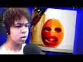 ANNOYING ORANGE ANALOG HORROR Reacting To Analog Horror Videos