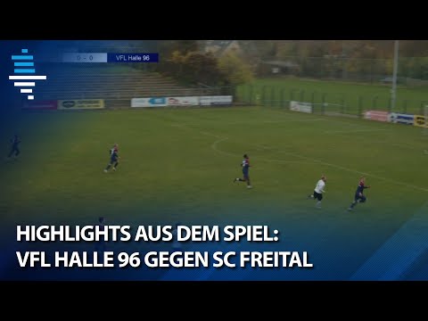 Highlights aus dem Spiel: VfL Halle 96 gegen SC Freital