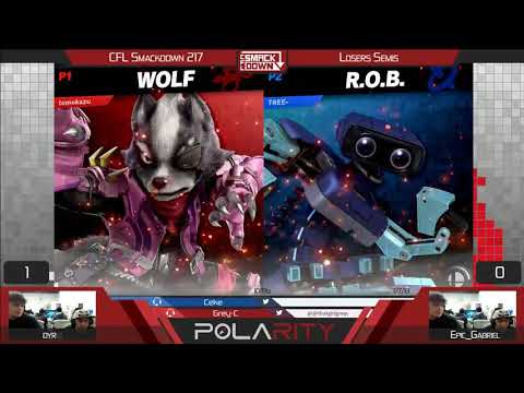 CFL Smackdown Ultimate 217 - Dyr (Wolf) vs Epic_Gabriel (R.O.B.) - Losers Semis