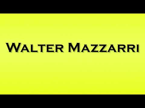 Pronunciation of Walter Mazzarri