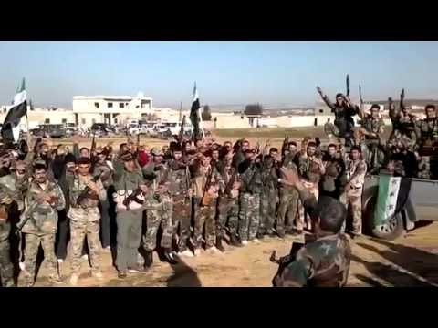 بيان إعلان تشكيل كتيبة شهداء جبل الزاوية  في محافظة إدلب