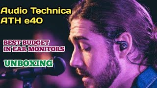 Video thumbnail for AUDIO TECHNICA ATH E40 IN-EAR MONITORS by Yohan Mahanti