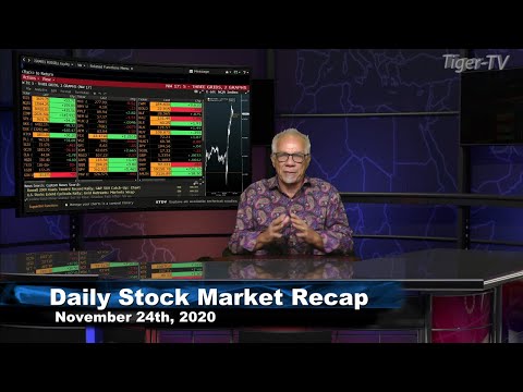 November 24th, Daily Stock Market Recap with Tom O'Brien - 2020