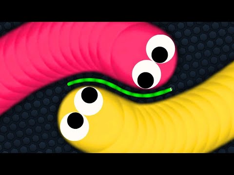 Slither.io Best Tiny Snake vs Noob Giant Snakes - Epic Slitherio Gameplay