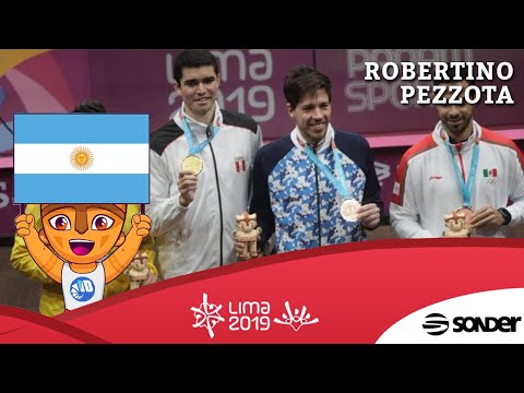 Lima 2019 - Robertino Pezzota ganó una medalla histórica para el squash