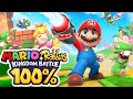 Mario + Rabbids Kingdom Battle - 100% Longplay Full Game Walkthrough Gameplay Guide No Loading Times