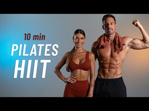 Learn 10 Min Full Body Pilates HIIT Workout At Home No Equipment Mind Luster
