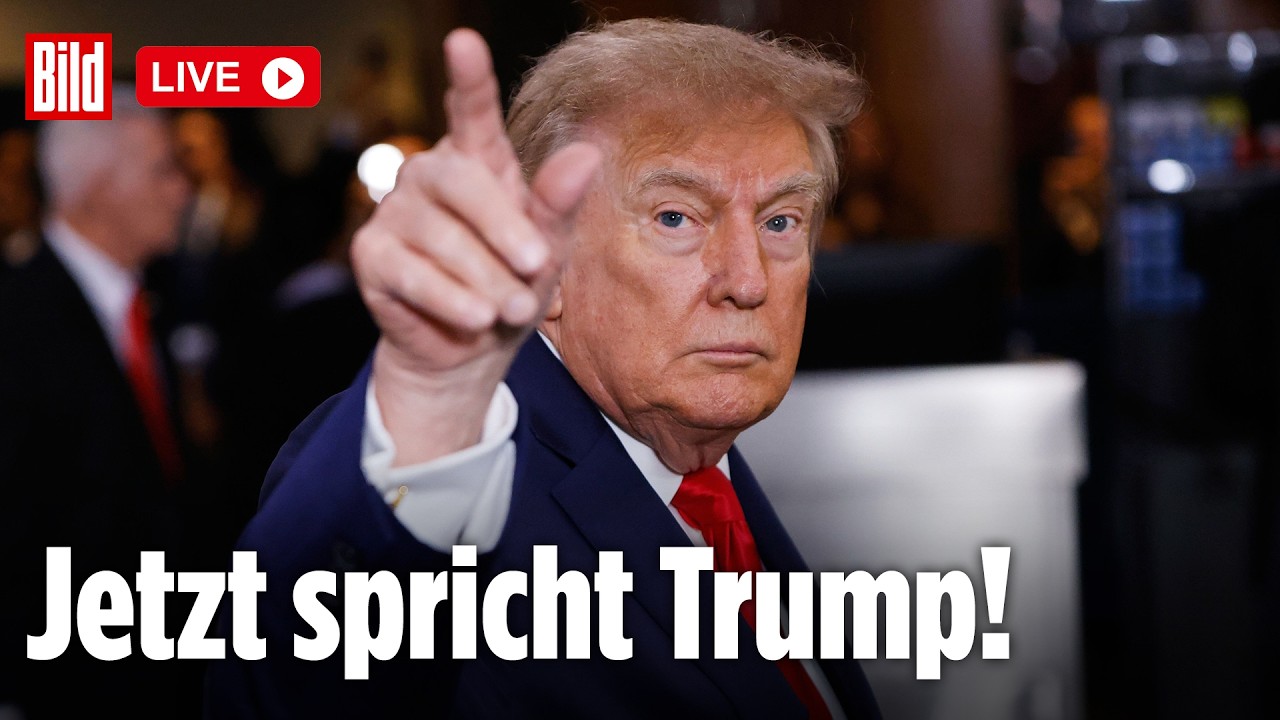 🔴 Welchen Deal verkündet Trump heute bei der UN? | BILD LIVE