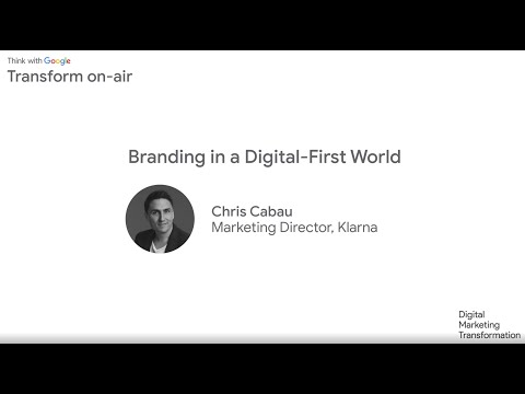 [Transform on-air] Chris Cabau: Branding in a Digital-First World