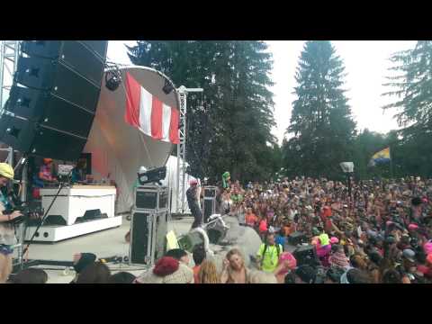 Skiitour @ amphitheatre, shambhala 2014