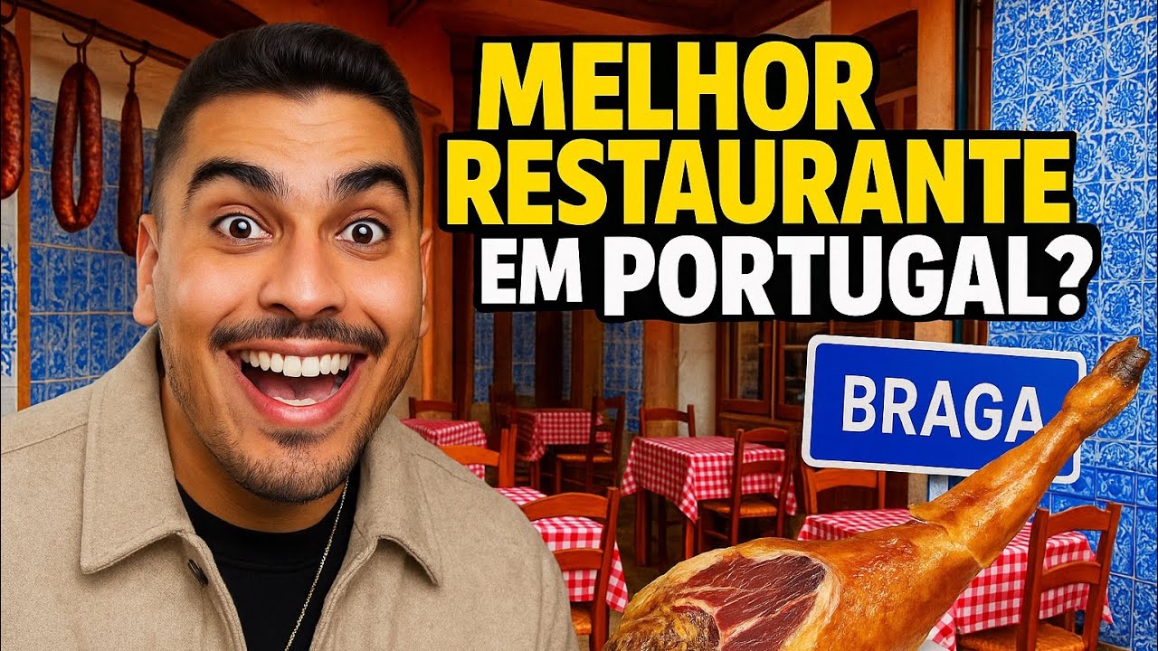 FUI AO MELHOR RESTAURANTE DE PORTUGAL 🇵🇹