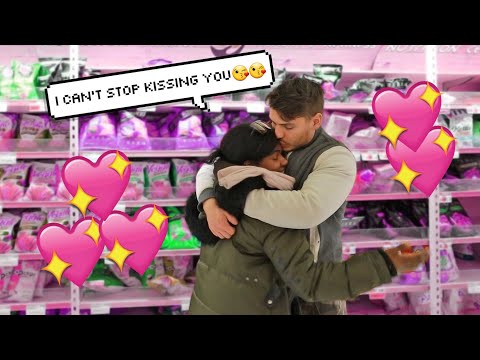 CAN'T STOP KISSING AND HUGGING MY FIANCE PRANK! *Valentines Day*