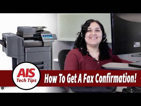 YouTube video about: How to get a fax confirmation page?