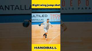 Music video thumbnail preview for right wing jump shot 🥵#viral #handball #håndbold #goals by Jump