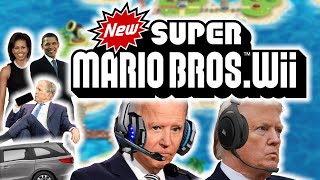 US Presidents Play New Super Mario Bros. Wii 6