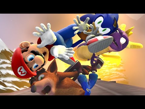 (SFM) Crazy Christmas Race