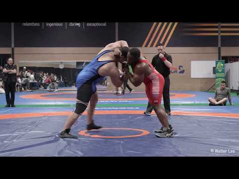 CEDRIC NYASMSI vs ARZHANG JANIPOUR   [4K VIDEO]  -  AUSTRALIAN NATIONAL WRESTLING CHAMPIONSHIPS 2022