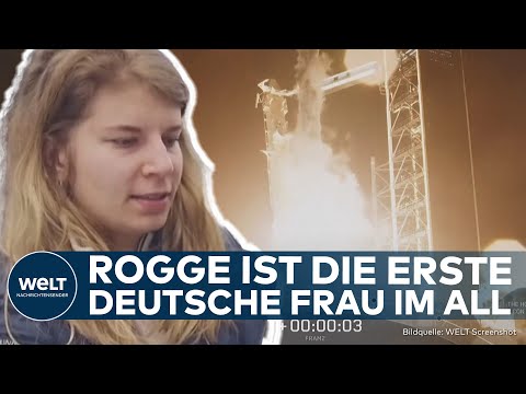Video Thumbnail: DEUTSCHE ASTRONAUTIN IM ALL: Rabea Rogge startet mit SpaceX von Cape Canaveral ins Weltall!