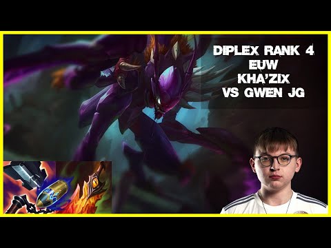 Diplex rank 4 EUW Challenger vs Gwen JG || Keeping challengers in check