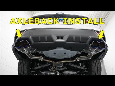 How to Install an Axle Back Exhaust | 2022 Subaru WRX