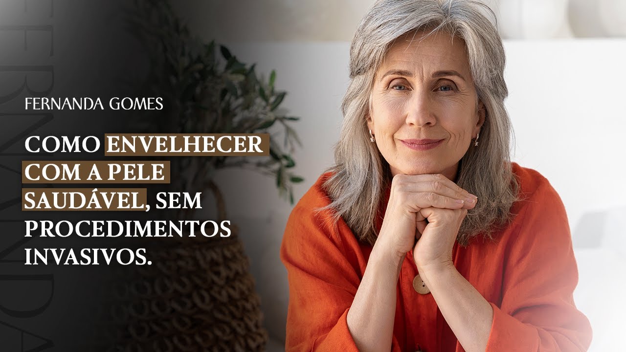 Como envelhecer com a pele saudável, sem procedimentos invasivos.