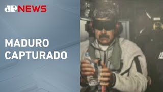 Trump publica imagem de Maduro preso a bordo de navio dos EUA