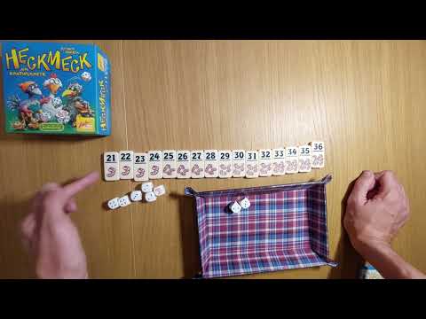 Heckmeck How to setup play and review by Amassgames 