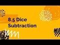 Kindergarten Math Subtract With Dice