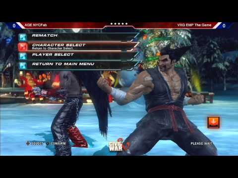 Tekken Tag Tournament 2 @ Civil War 5: AGE NYCFab vs EMP The Game