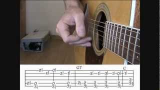 Acoustic Blues Techniques - #3 Big Bill Broonzy - Guitar Lesson - Jim Bruce