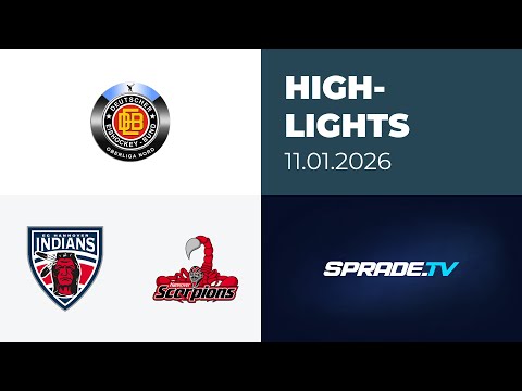 11.01.2026 - Highlights - Hannover Indians vs. Hannover Scorpions