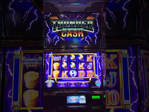 25 $ Thunder Cash Bonus #Spielautomat #Casino #LasVegas