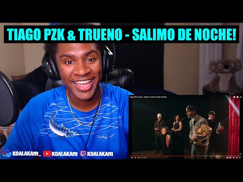 AMERICAN Reacts to ARGENTINA RAP! Tiago PZK, Trueno - Salimo de Noche (Video Oficial) (REACTION!)