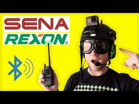 Connect your SENA to your REXON radio with Bluetooth IN LESS THAN A MINUTE