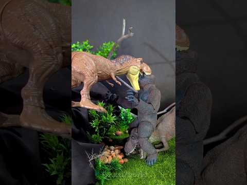 King Kong vs T-Rex fight in an alternate universe #nacholibre #kingkong #jurassicworld #stopmotion