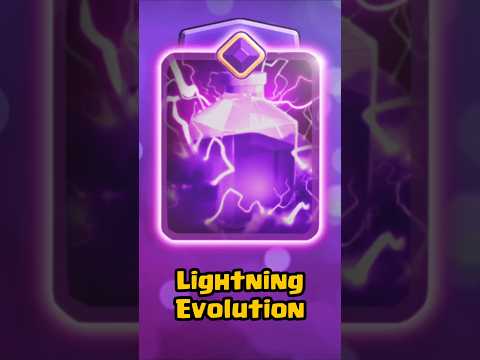 🌩 Lightning Evolution #clashroyale