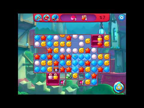 Fishdom Hard level 6185 no boosters フィッシュダム ハード [Friend's]