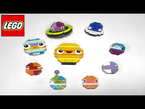 Lego Classics Space! | Lego Build Planets, Rockets, Aliens And More! | Kids Solar System Facts!