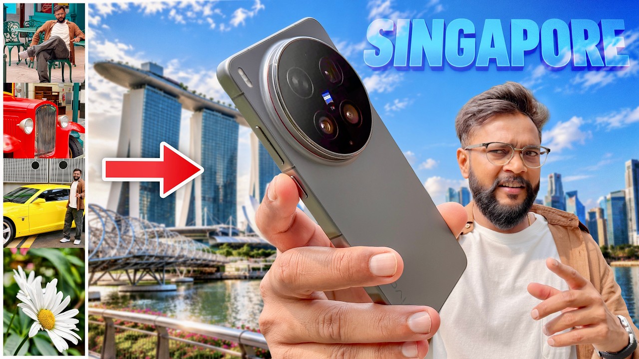 I Took vivo X300 Ultra to Singapore !