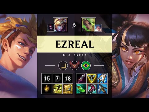 Ezreal ADC vs Zeri - BR Grandmaster Patch 25.04